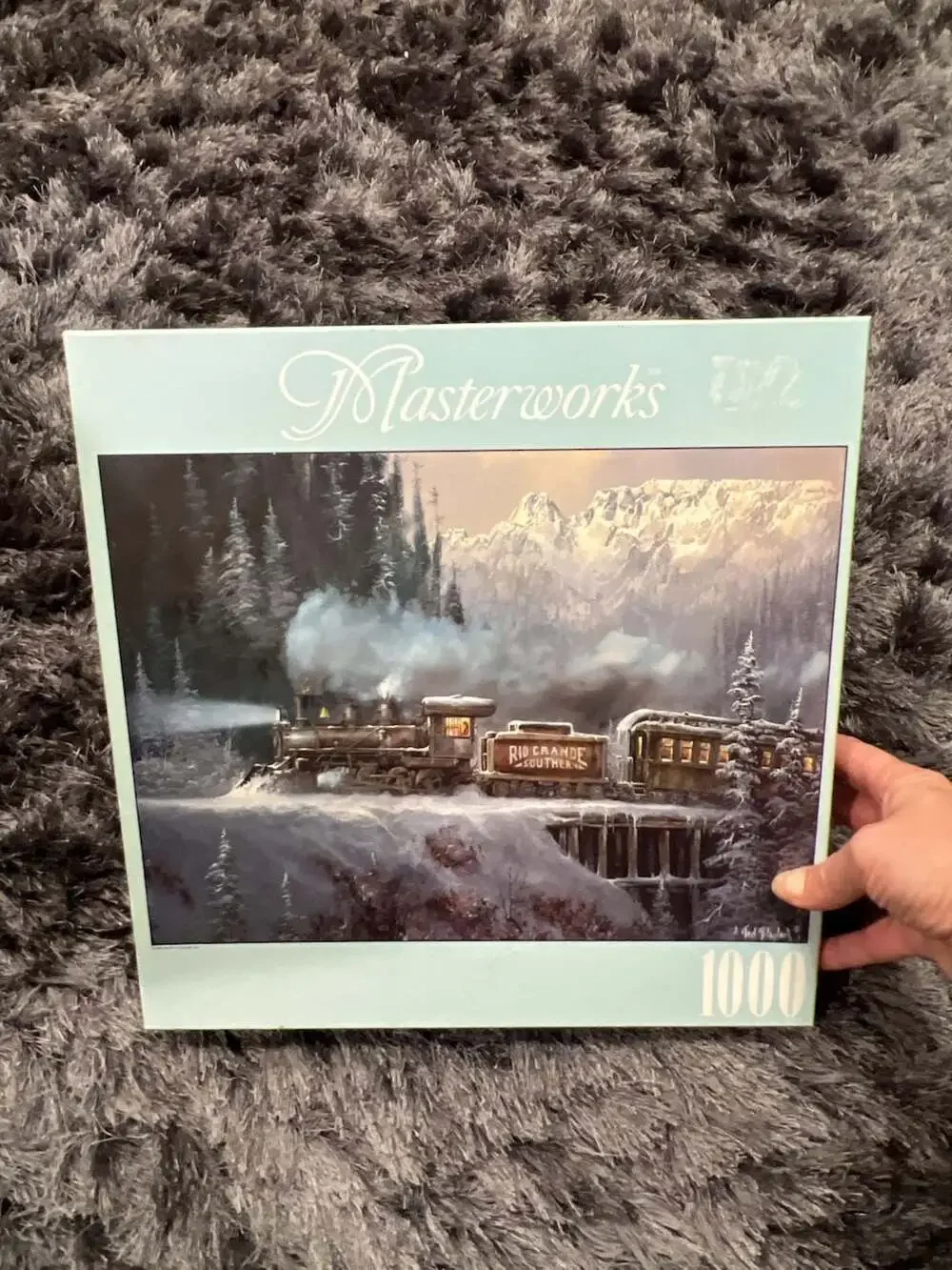 RoseArt Masterworks Rio Grande Southern 1000 Piece Jigsaw Puzzle Ted Blaylock